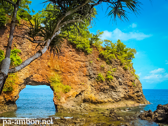 Wisata Pantai Batu Kuda di Ambon